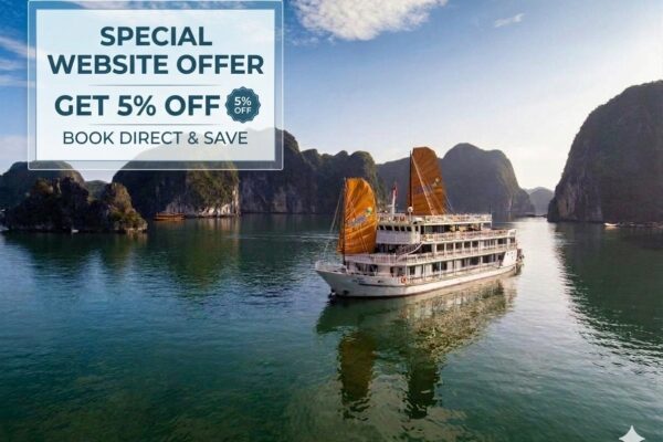 HALONG – LAN HA BAY – CAT BA ISLAND 2DAYS/1NIGHT ON UNICHARM – VEGA LUXURY CRUISE