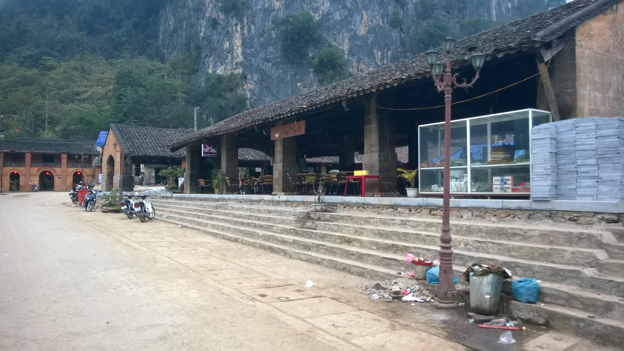 Covered market in Dong Van, Ha Giang
