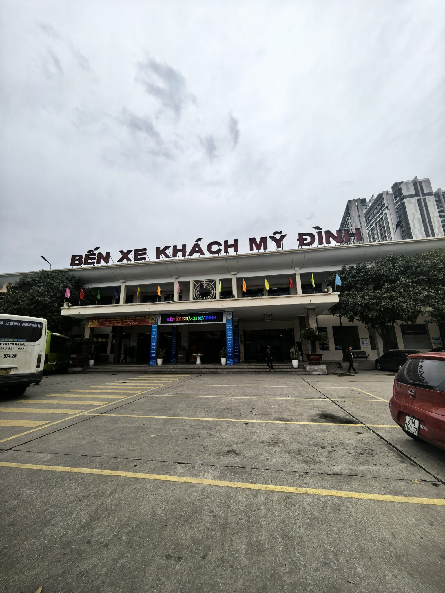 My Dinh Coach Station in Hanoi